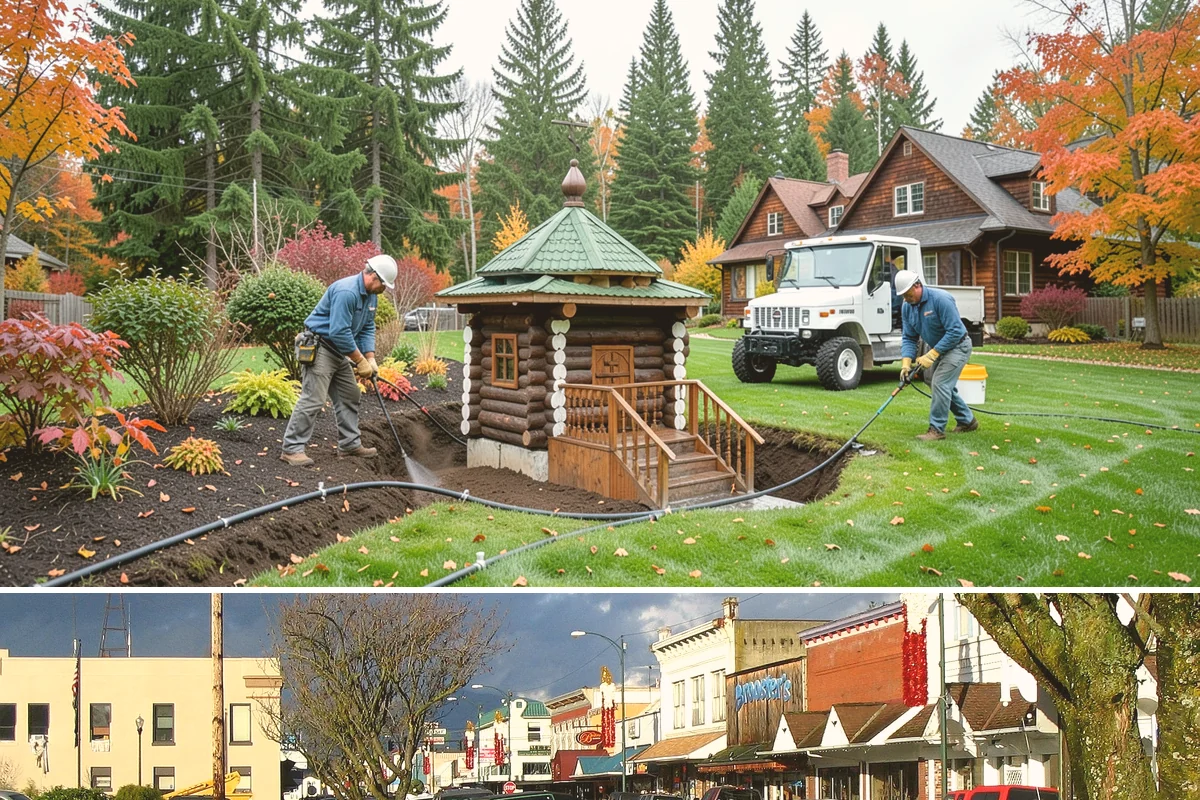 Concrete Paver Installation in Arlington, Snohomish County, WA - Best installed spring through early fall when the base can be compacted dry, though a well-drained site allows work in drier...