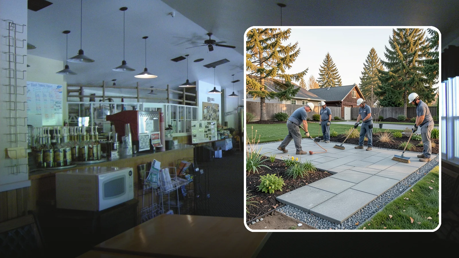 Concrete Paver Installation in Black Diamond, King County, WA - Durable, budget-friendly concrete pavers installed over a compacted base for patios, walkways, and driveways across Western...