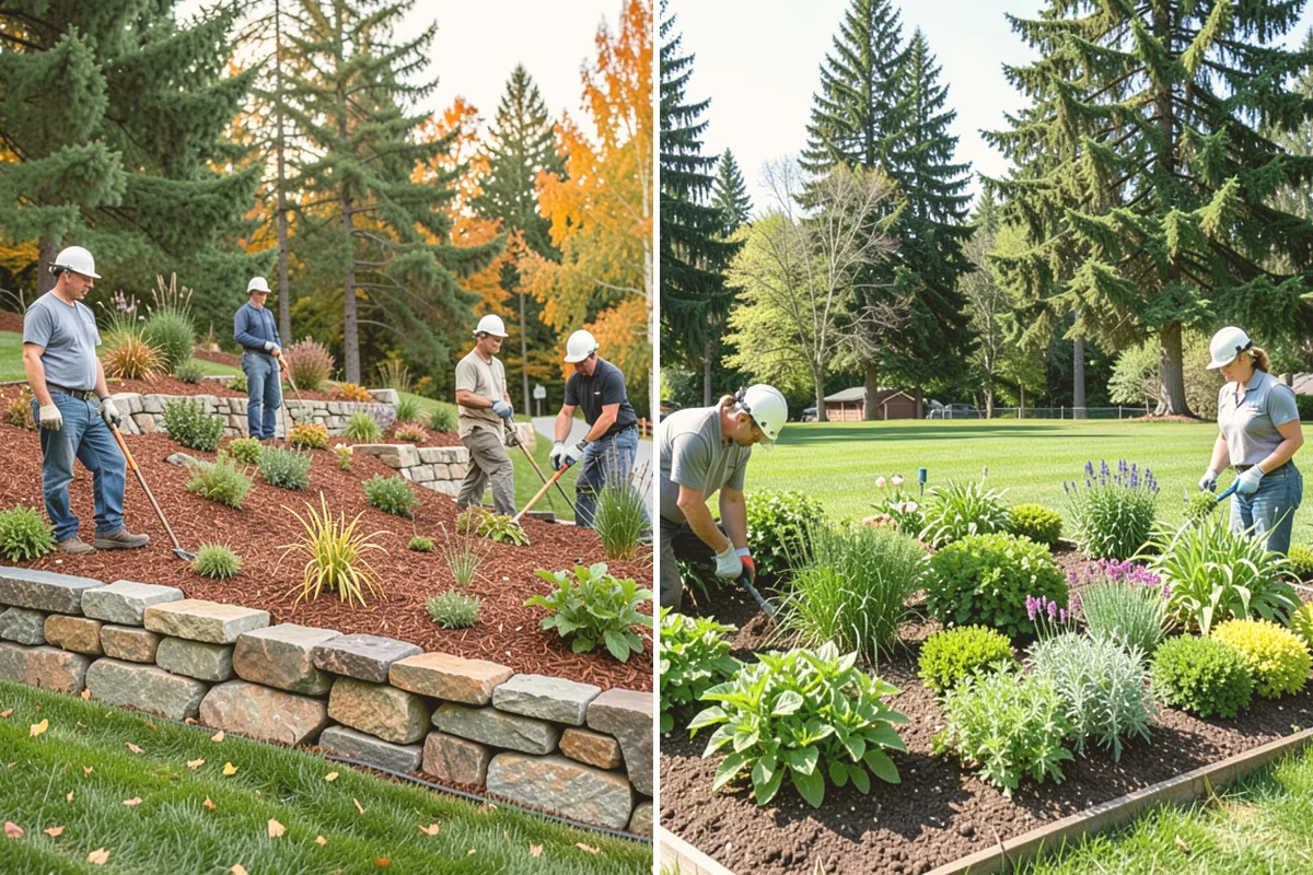 Concrete Paver Installation in Brier, Snohomish County, WA - Excavate and grade the area for proper drainage fall