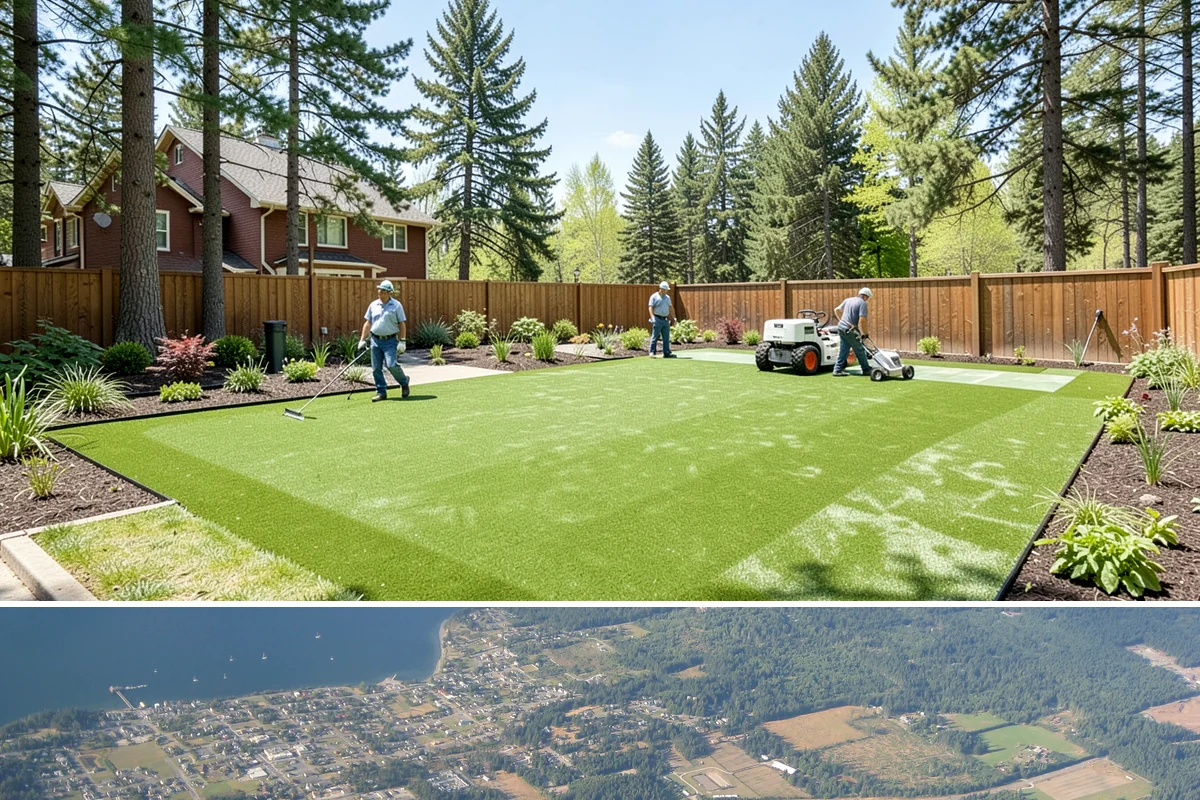 Concrete Paver Installation in Coupeville, Island County, WA - Best installed spring through early fall when the base can be compacted dry, though a well-drained site allows work in drier...
