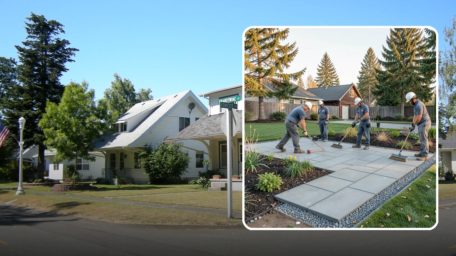 Concrete Paver Installation in DuPont, Pierce County, WA - Durable, budget-friendly concrete pavers installed over a compacted base for patios, walkways, and driveways across Western...