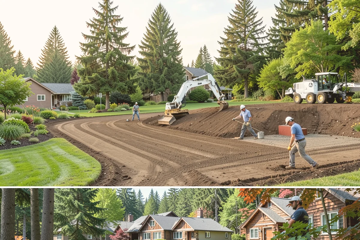 Concrete Paver Installation in Edgewood, Pierce County, WA - Best installed spring through early fall when the base can be compacted dry, though a well-drained site allows work in drier...