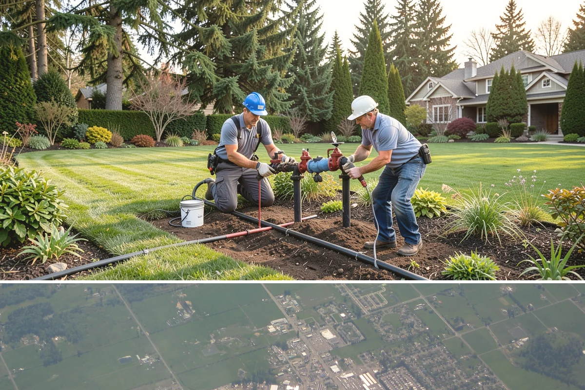 Concrete Paver Installation in Enumclaw, King County, WA - Best installed spring through early fall when the base can be compacted dry, though a well-drained site allows work in drier...