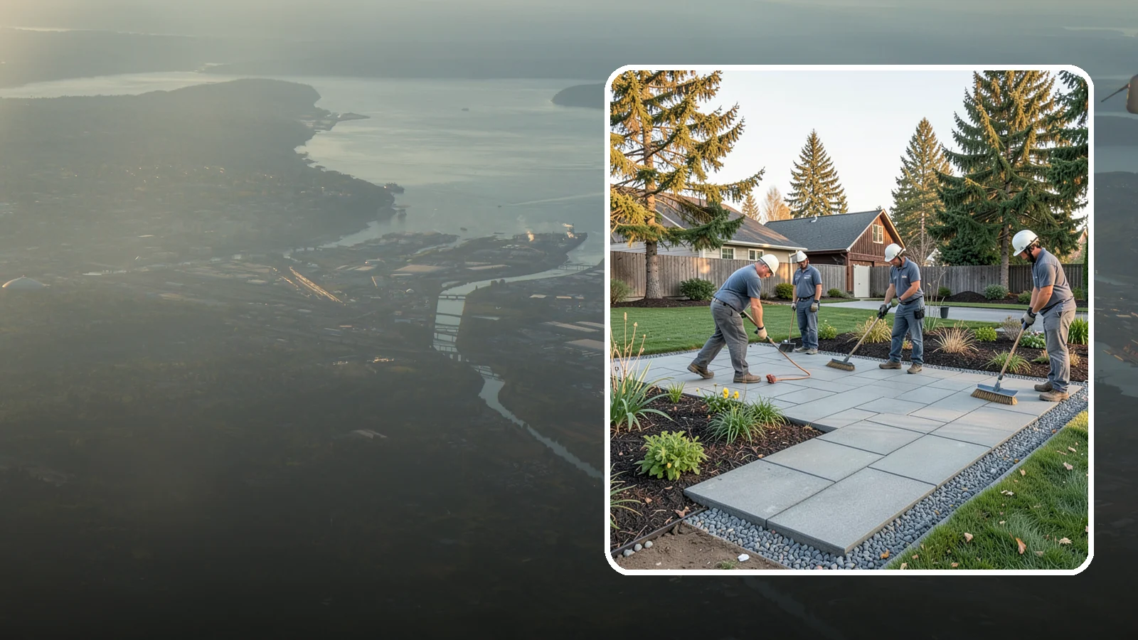 Concrete Paver Installation in Fife, Pierce County, WA - Durable, budget-friendly concrete pavers installed over a compacted base for patios, walkways, and driveways across Western...