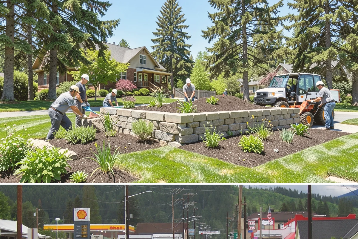 Concrete Paver Installation in Granite Falls, Snohomish County, WA - Best installed spring through early fall when the base can be compacted dry, though a well-drained site allows work in drier...