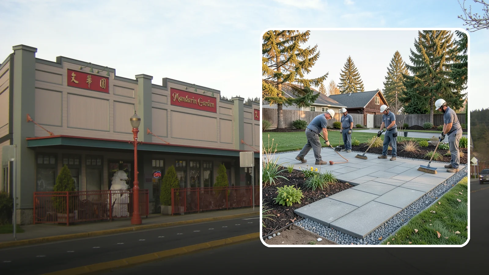 Concrete Paver Installation in Issaquah, King County, WA - Durable, budget-friendly concrete pavers installed over a compacted base for patios, walkways, and driveways across Western...