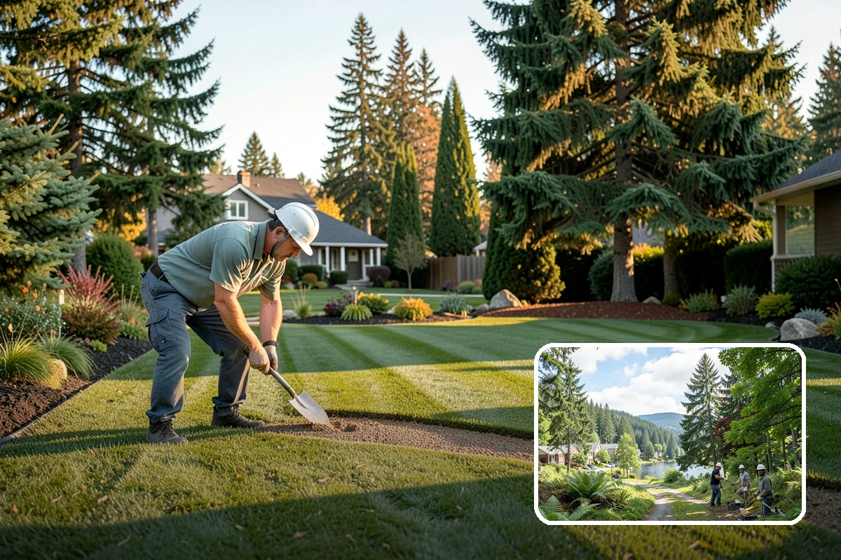 Concrete Paver Installation in Lake Forest Park, King County, WA - Lowest cost per square foot of most paver options