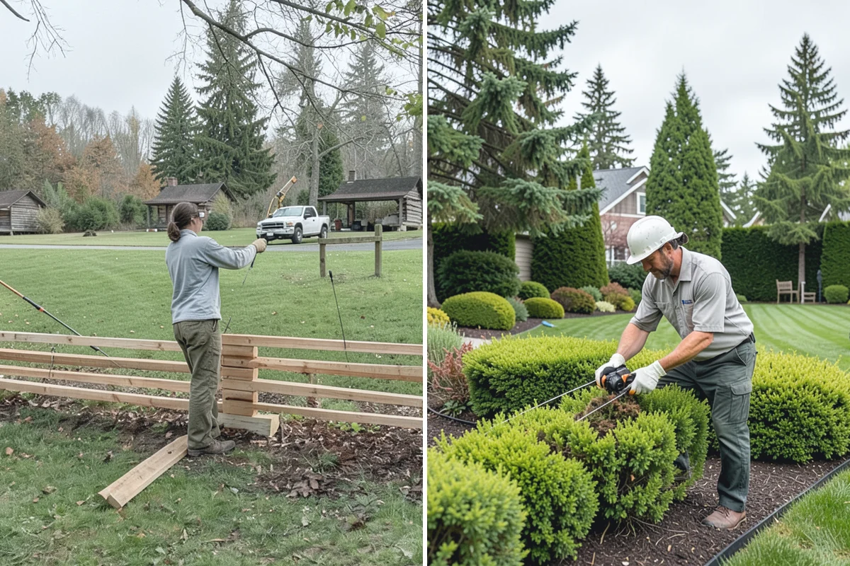 Concrete Paver Installation in Marysville, Snohomish County, WA - Excavate and grade the area for proper drainage fall