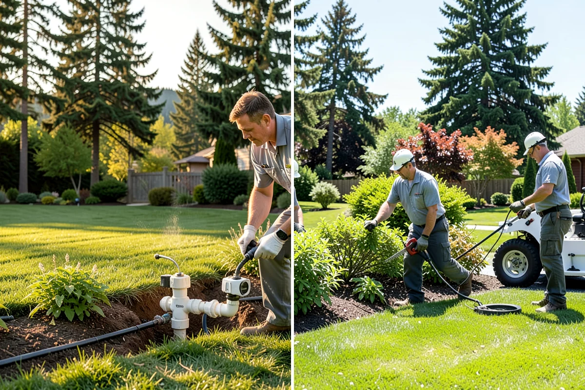Concrete Paver Installation in Normandy Park, King County, WA - Excavate and grade the area for proper drainage fall