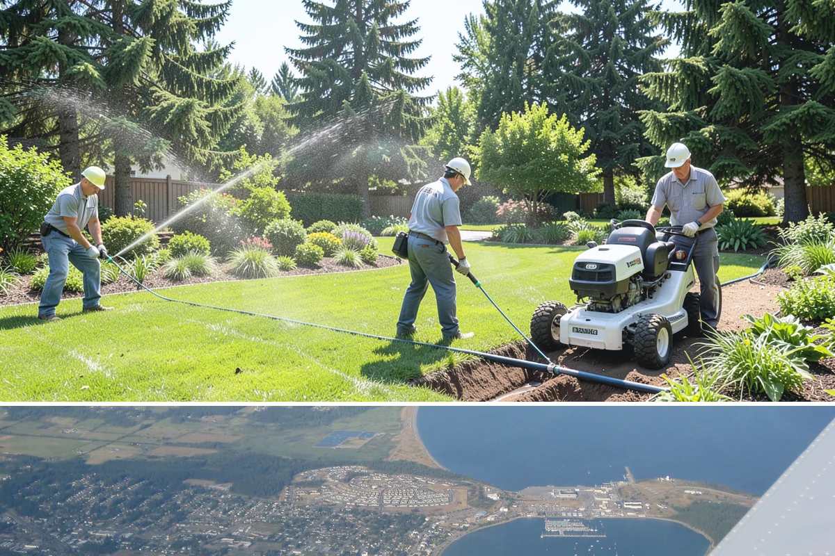 Concrete Paver Installation in Oak Harbor, Island County, WA - Best installed spring through early fall when the base can be compacted dry, though a well-drained site allows work in drier...