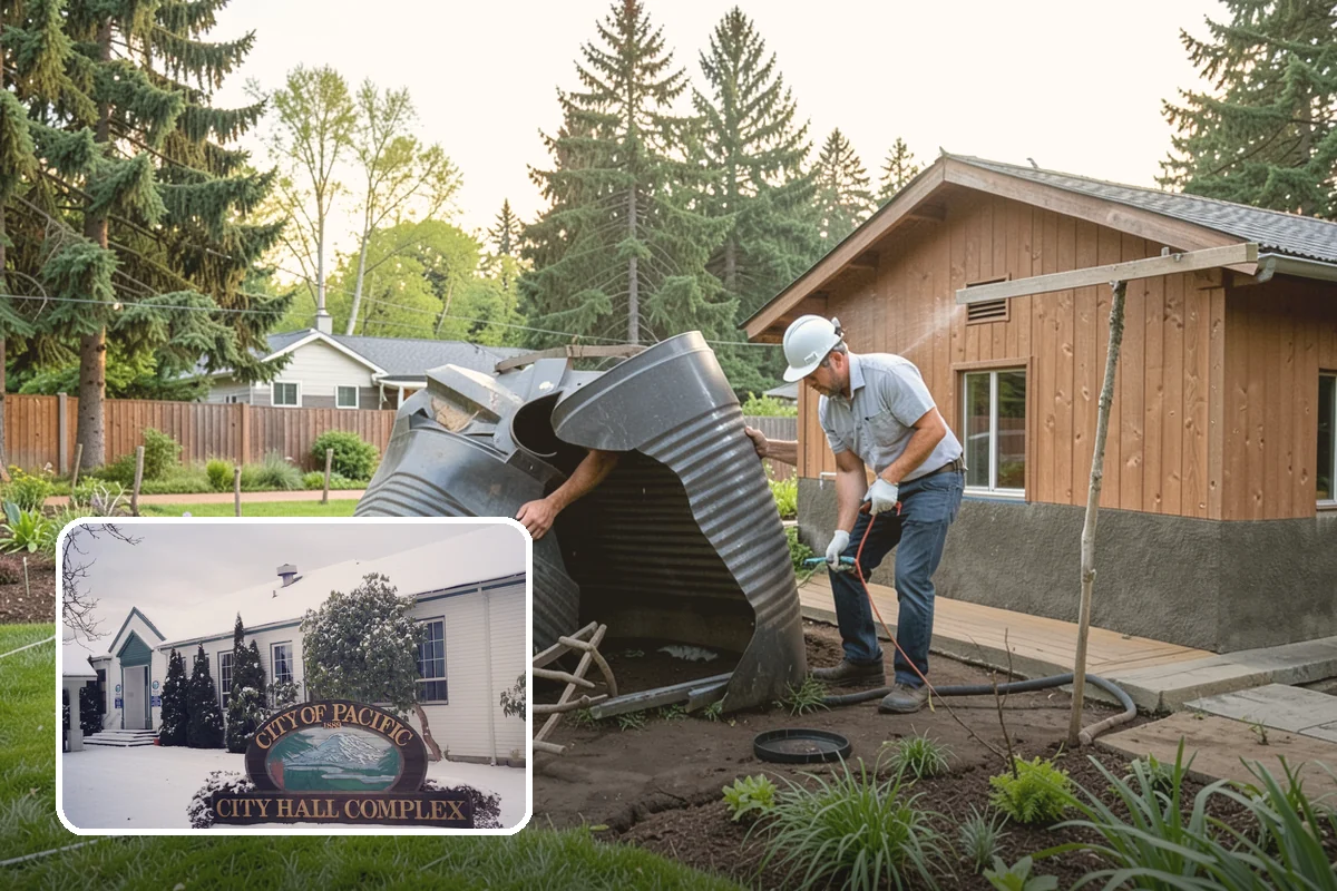 Concrete Paver Installation in Pacific, King County, WA - Lowest cost per square foot of most paver options