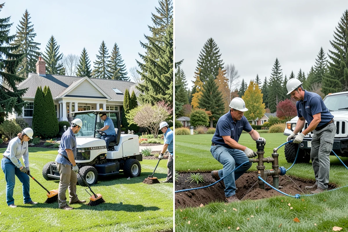 Concrete Paver Installation in Pacific, King County, WA - Excavate and grade the area for proper drainage fall