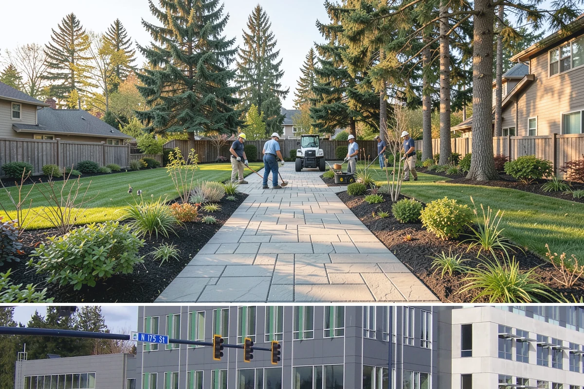 Concrete Paver Installation in Shoreline, King County, WA - Best installed spring through early fall when the base can be compacted dry, though a well-drained site allows work in drier...
