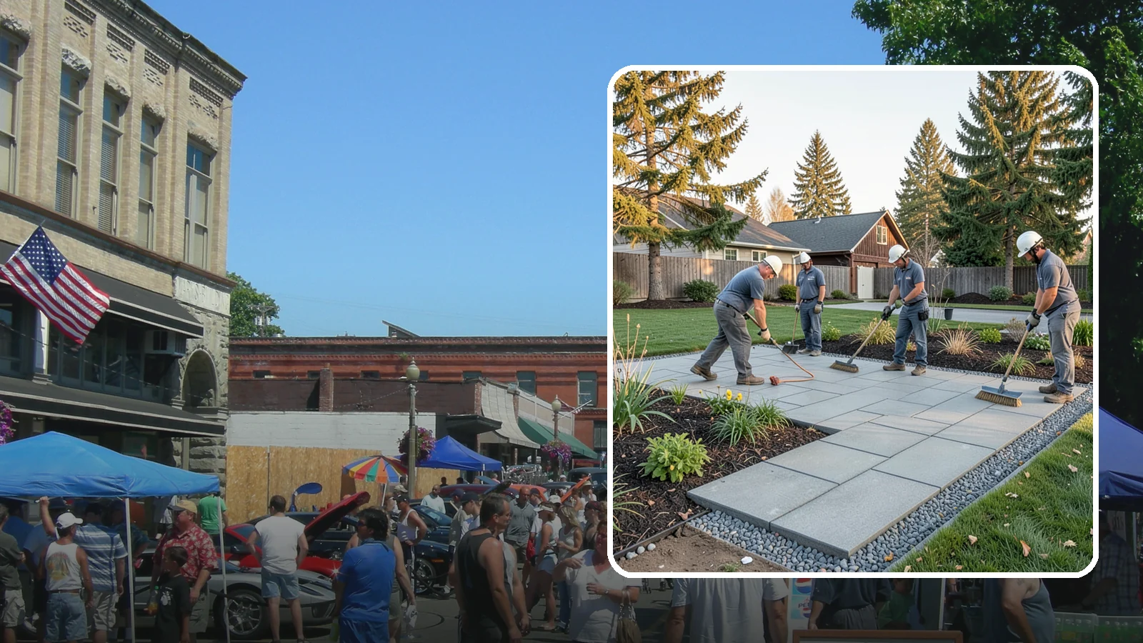 Concrete Paver Installation in Snohomish, Snohomish County, WA - Durable, budget-friendly concrete pavers installed over a compacted base for patios, walkways, and driveways across Western...