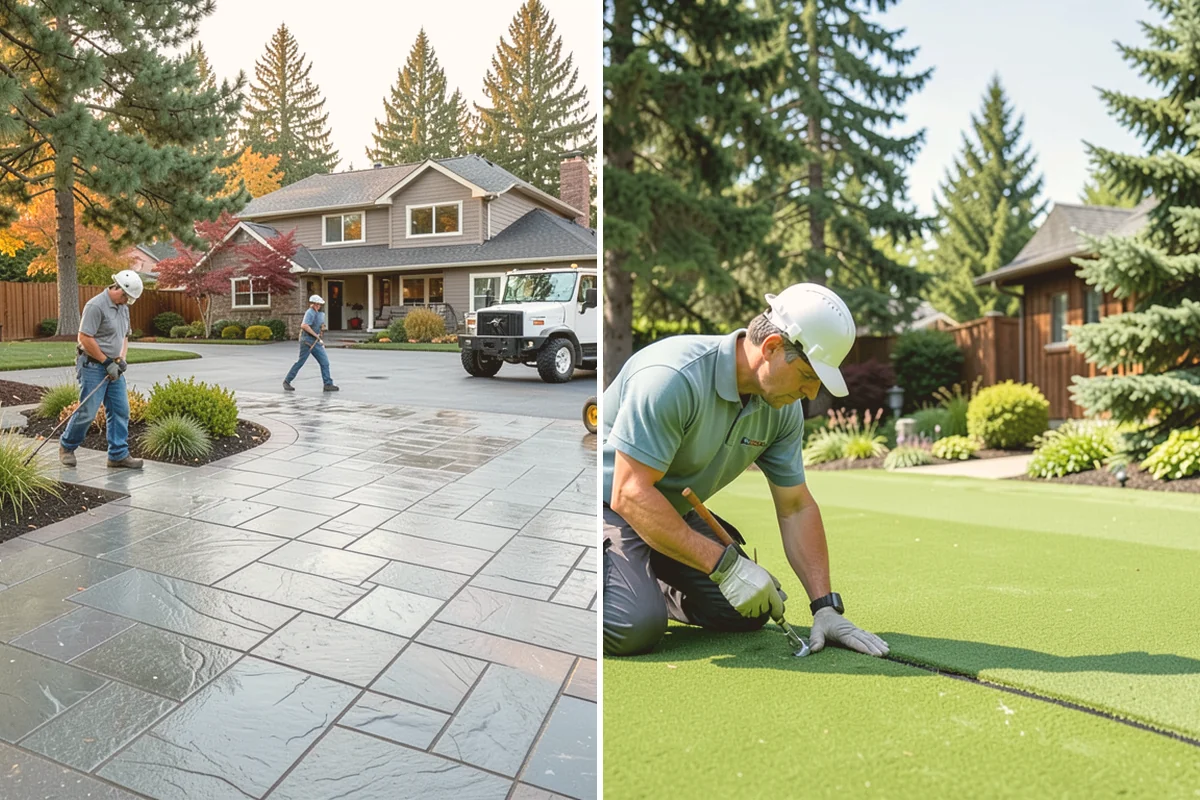 Concrete Paver Installation in Snohomish, Snohomish County, WA - Excavate and grade the area for proper drainage fall