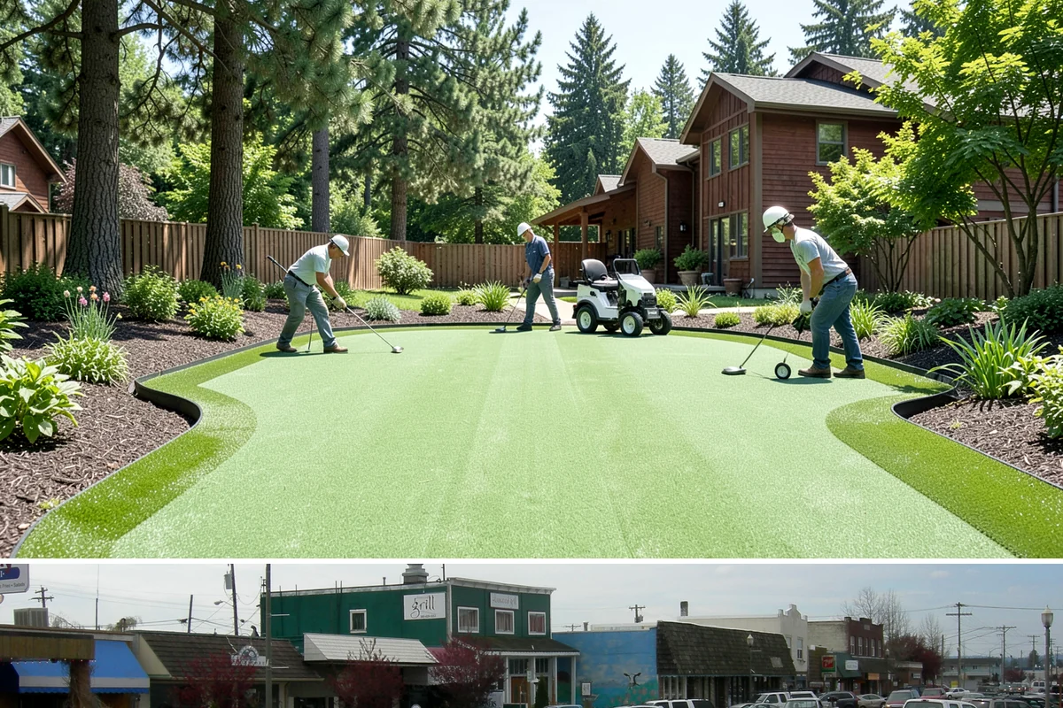 Concrete Paver Installation in Stanwood, Snohomish County, WA - Best installed spring through early fall when the base can be compacted dry, though a well-drained site allows work in drier...