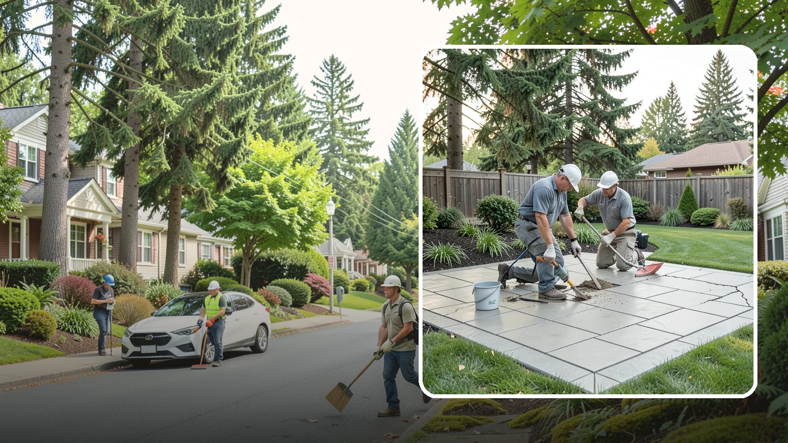 Concrete Repair in Beaux Arts Village, King County, WA - We repair cracked, spalled, and settled concrete to restore both safety and appearance before damage spreads.