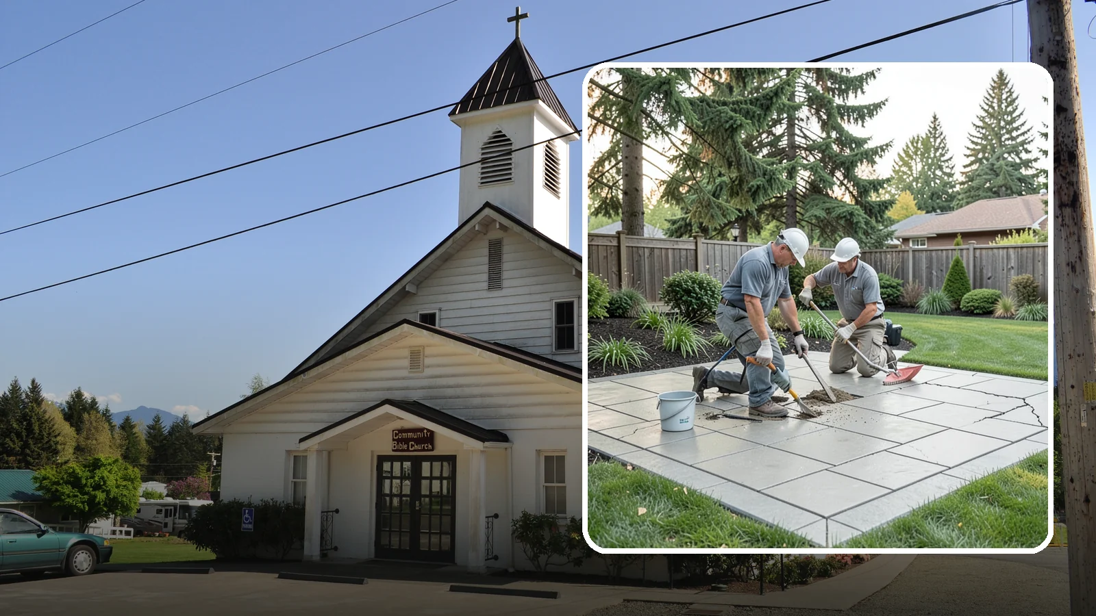 Concrete Repair in Concrete, Skagit County, WA - We repair cracked, spalled, and settled concrete to restore both safety and appearance before damage spreads.