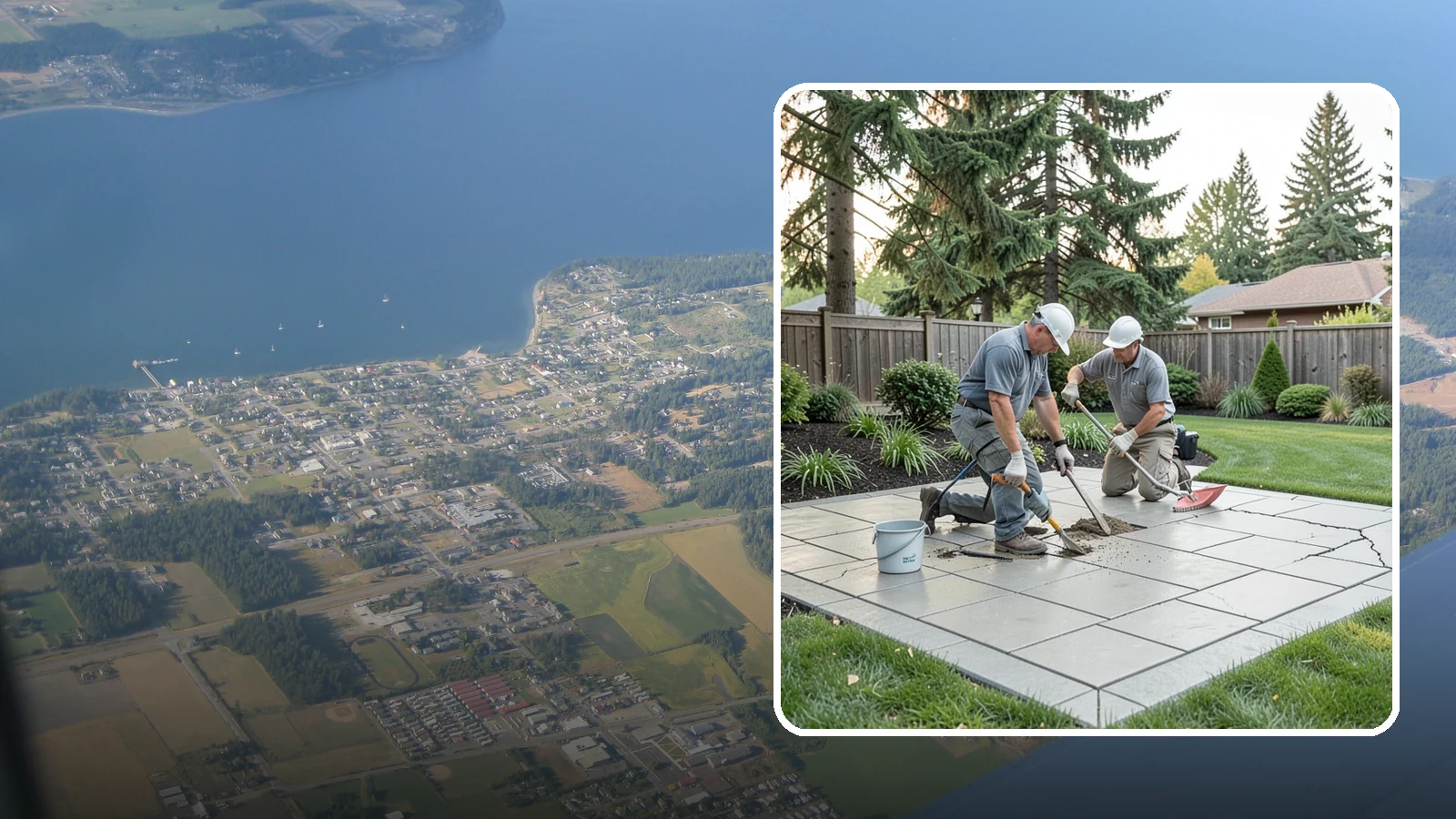 Concrete Repair in Coupeville, Island County, WA - We repair cracked, spalled, and settled concrete to restore both safety and appearance before damage spreads.