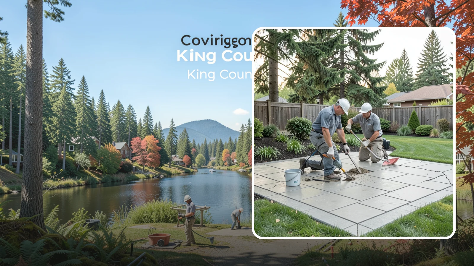 Concrete Repair in Covington, King County, WA - We repair cracked, spalled, and settled concrete to restore both safety and appearance before damage spreads.