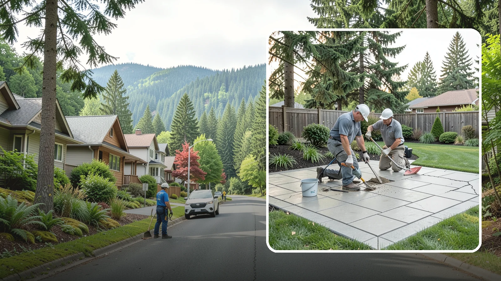 Concrete Repair in Darrington, Snohomish County, WA - We repair cracked, spalled, and settled concrete to restore both safety and appearance before damage spreads.