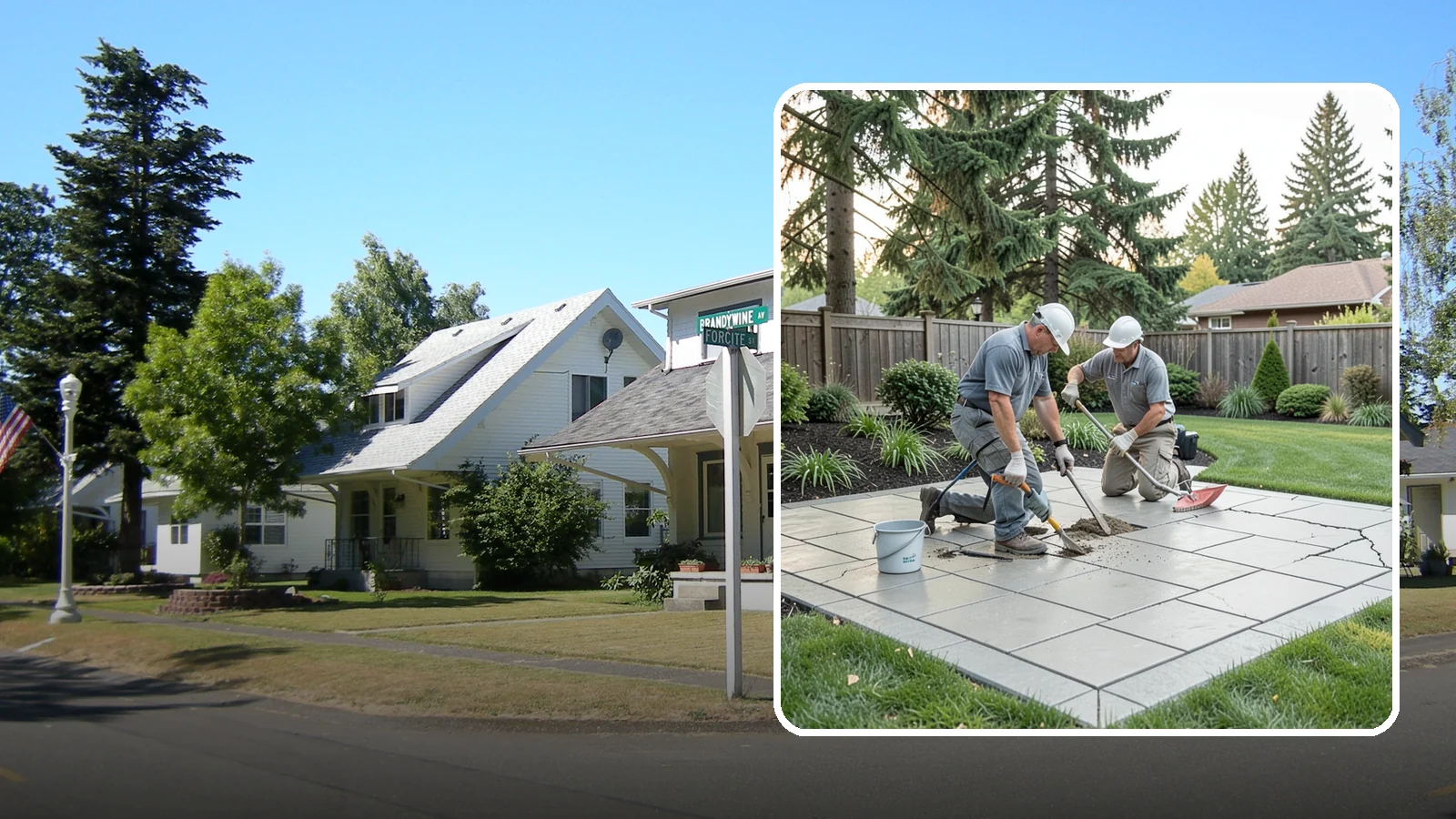 Concrete Repair in DuPont, Pierce County, WA - We repair cracked, spalled, and settled concrete to restore both safety and appearance before damage spreads.