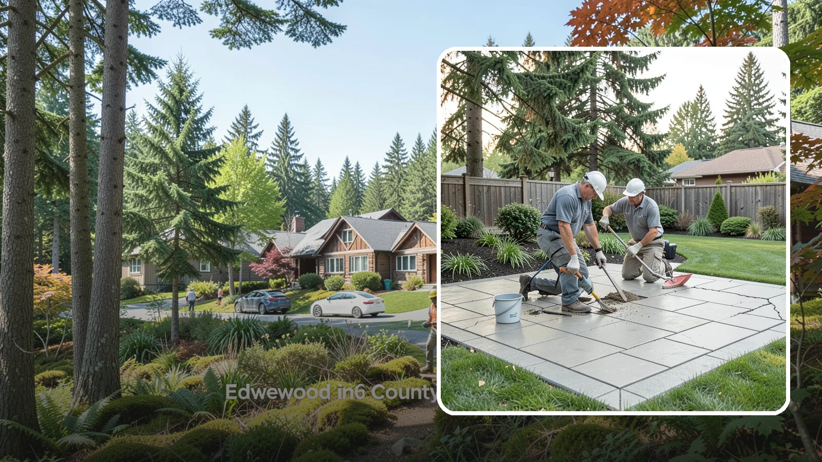 Concrete Repair in Edgewood, Pierce County, WA - We repair cracked, spalled, and settled concrete to restore both safety and appearance before damage spreads.