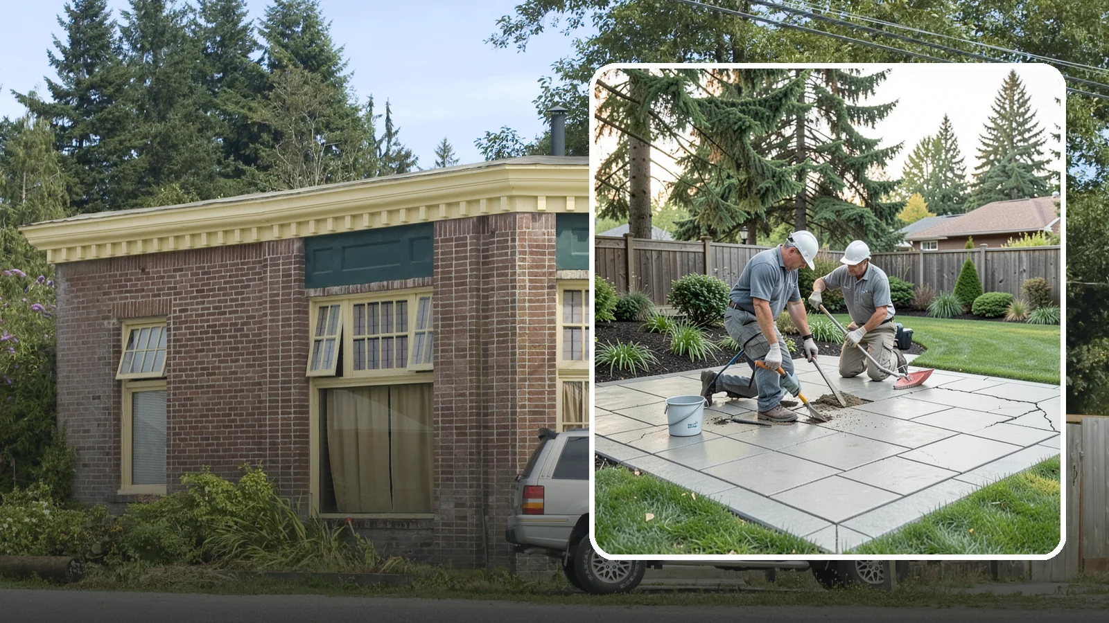 Concrete Repair in Hamilton, Skagit County, WA - We repair cracked, spalled, and settled concrete to restore both safety and appearance before damage spreads.