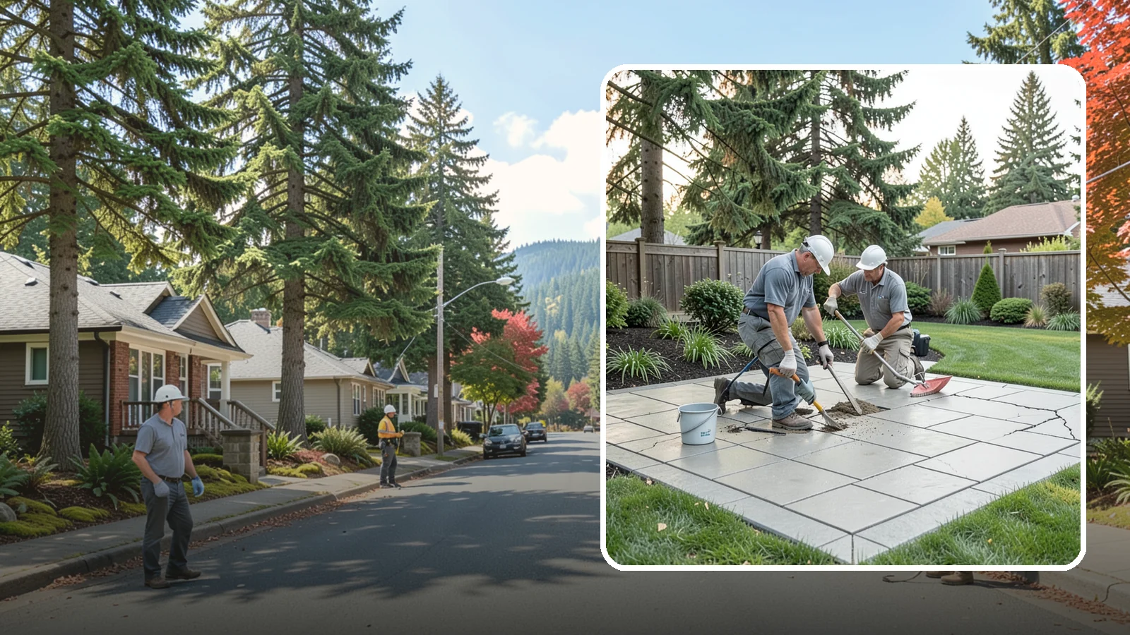 Concrete Repair in Hunts Point, King County, WA - We repair cracked, spalled, and settled concrete to restore both safety and appearance before damage spreads.