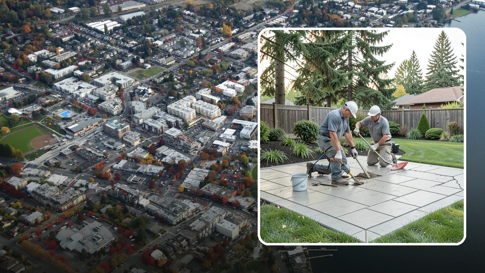 Concrete Repair in Kirkland, King County, WA - We repair cracked, spalled, and settled concrete to restore both safety and appearance before damage spreads.