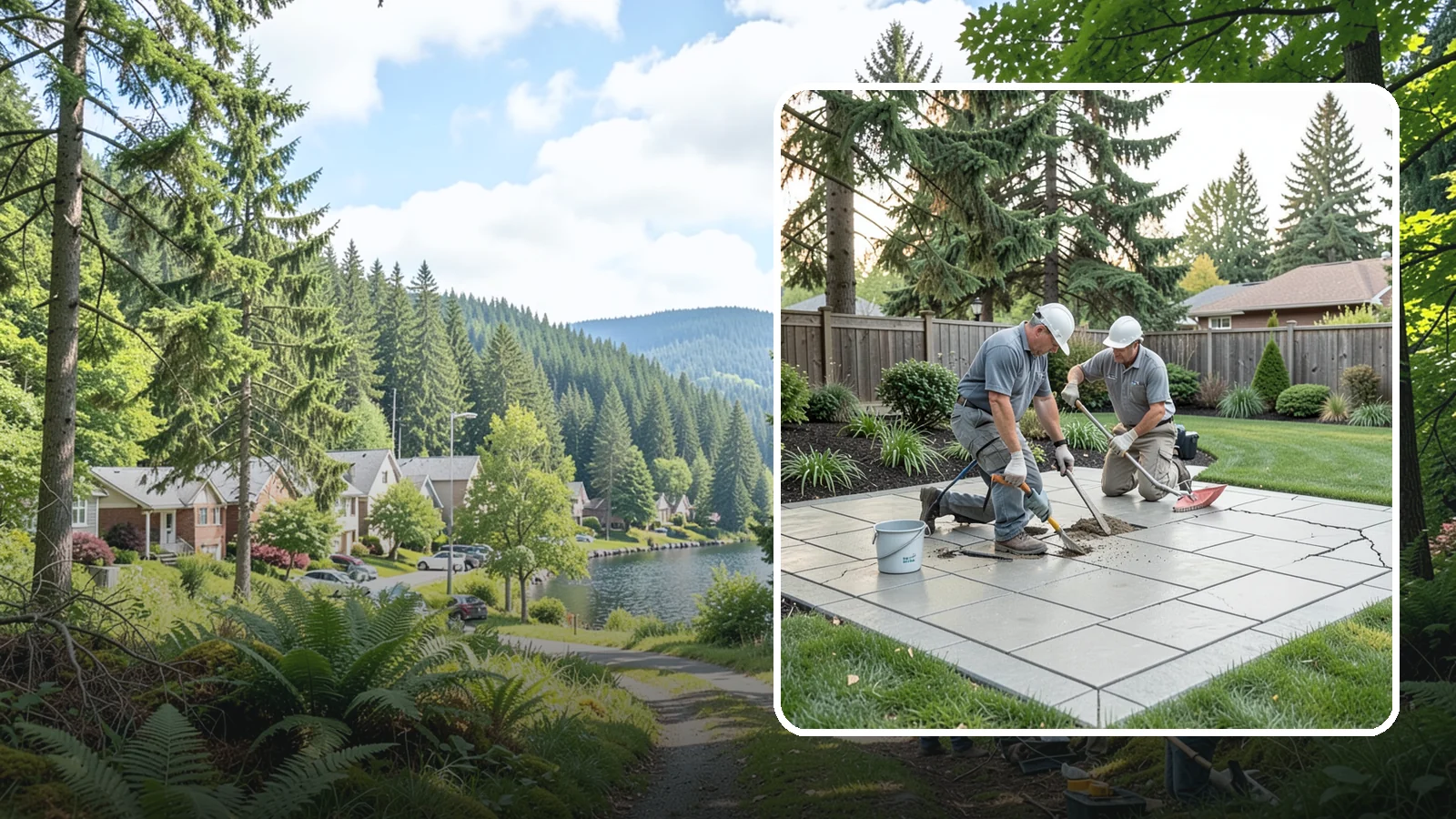 Concrete Repair in Lake Forest Park, King County, WA - We repair cracked, spalled, and settled concrete to restore both safety and appearance before damage spreads.