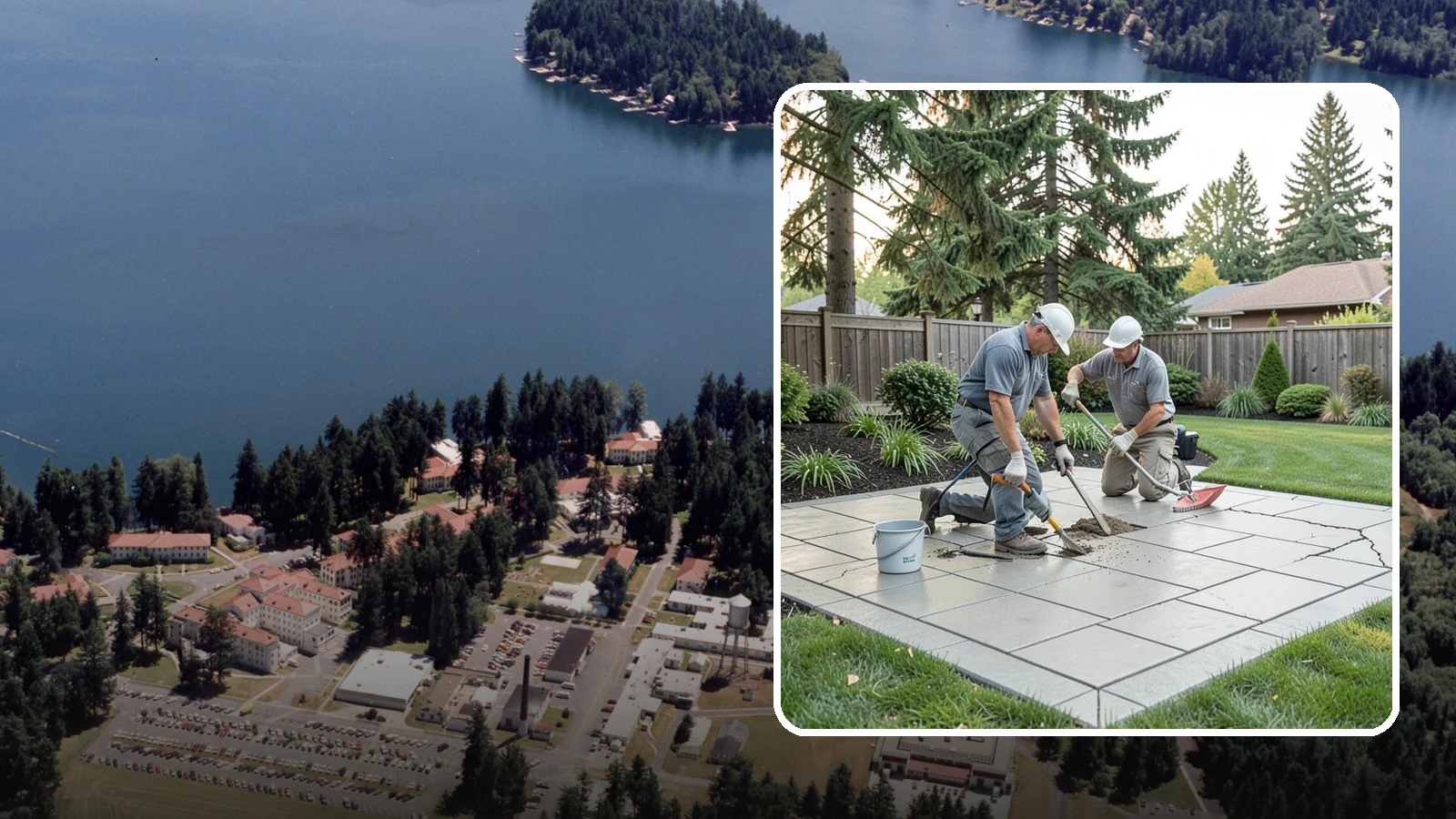 Concrete Repair in Lakewood, Pierce County, WA - We repair cracked, spalled, and settled concrete to restore both safety and appearance before damage spreads.