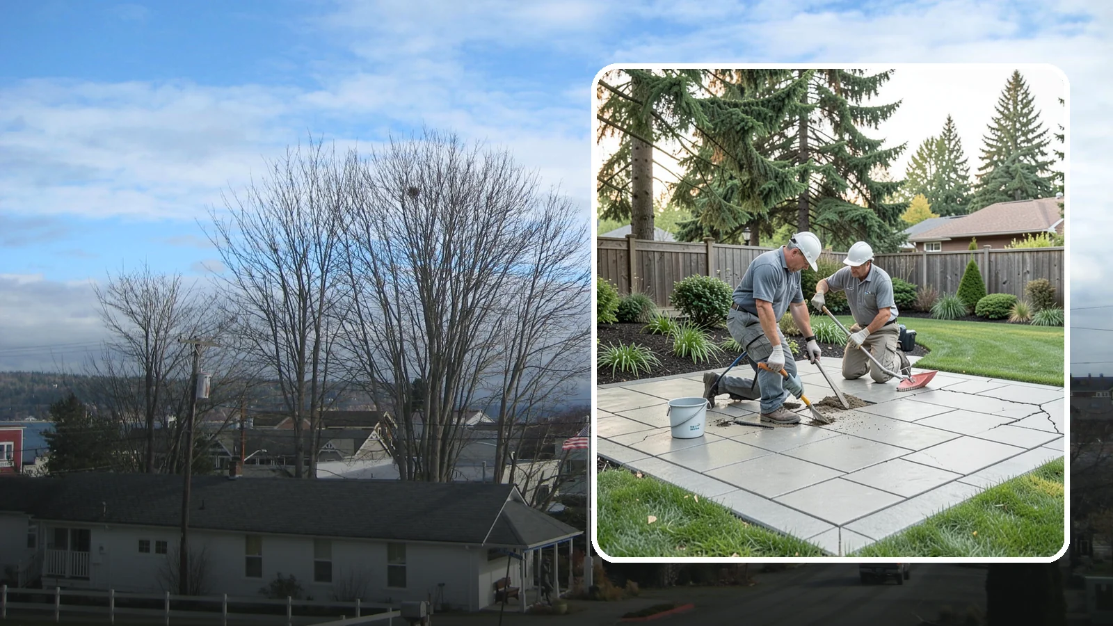 Concrete Repair in Langley, Island County, WA - We repair cracked, spalled, and settled concrete to restore both safety and appearance before damage spreads.