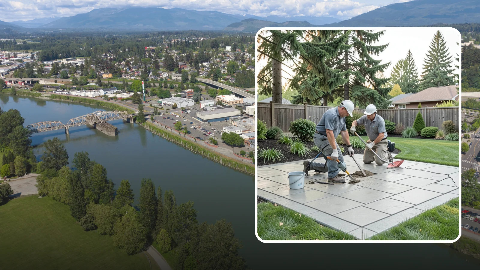 Concrete Repair in Mount Vernon, Skagit County, WA - We repair cracked, spalled, and settled concrete to restore both safety and appearance before damage spreads.