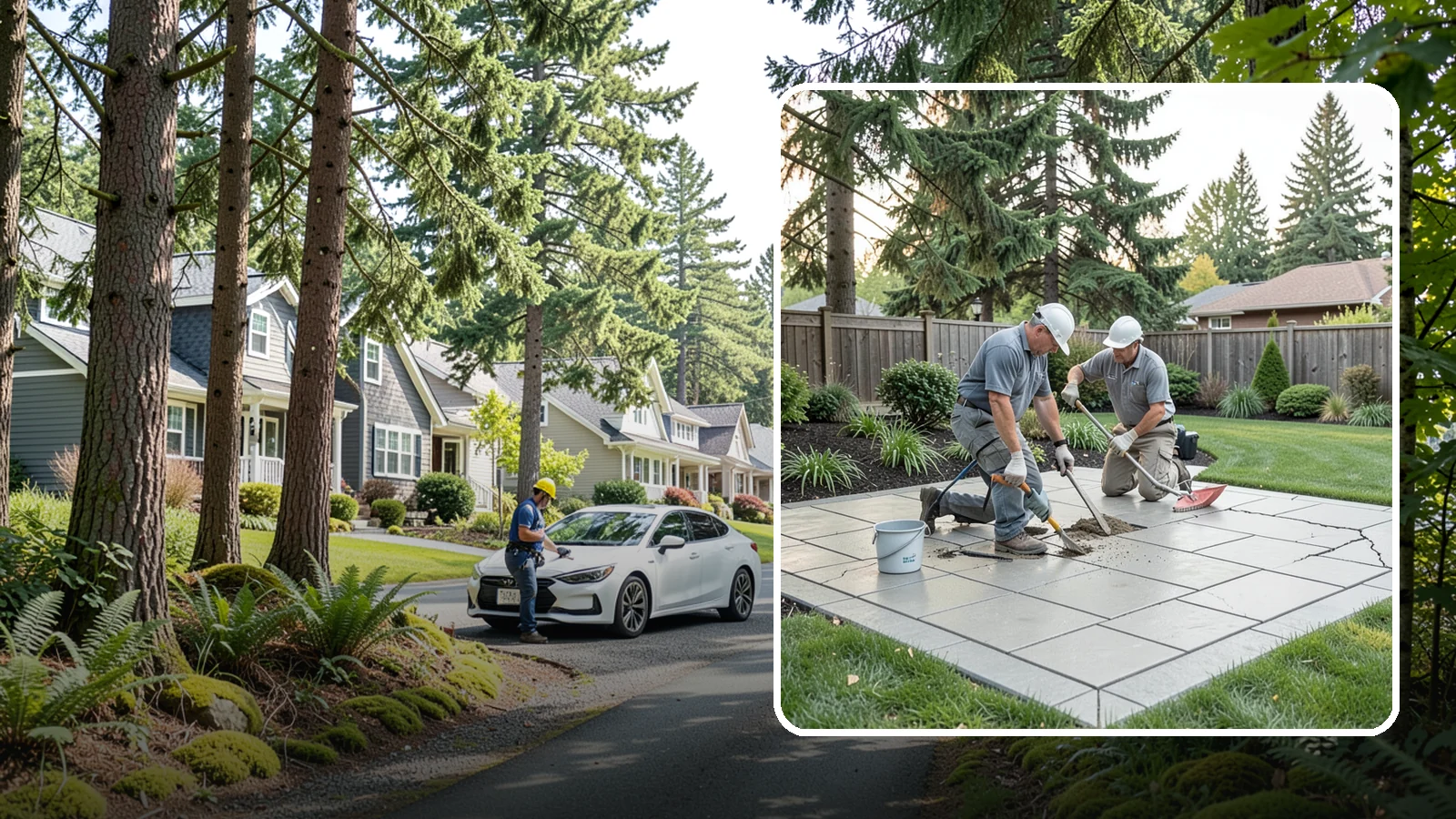 Concrete Repair in Normandy Park, King County, WA - We repair cracked, spalled, and settled concrete to restore both safety and appearance before damage spreads.