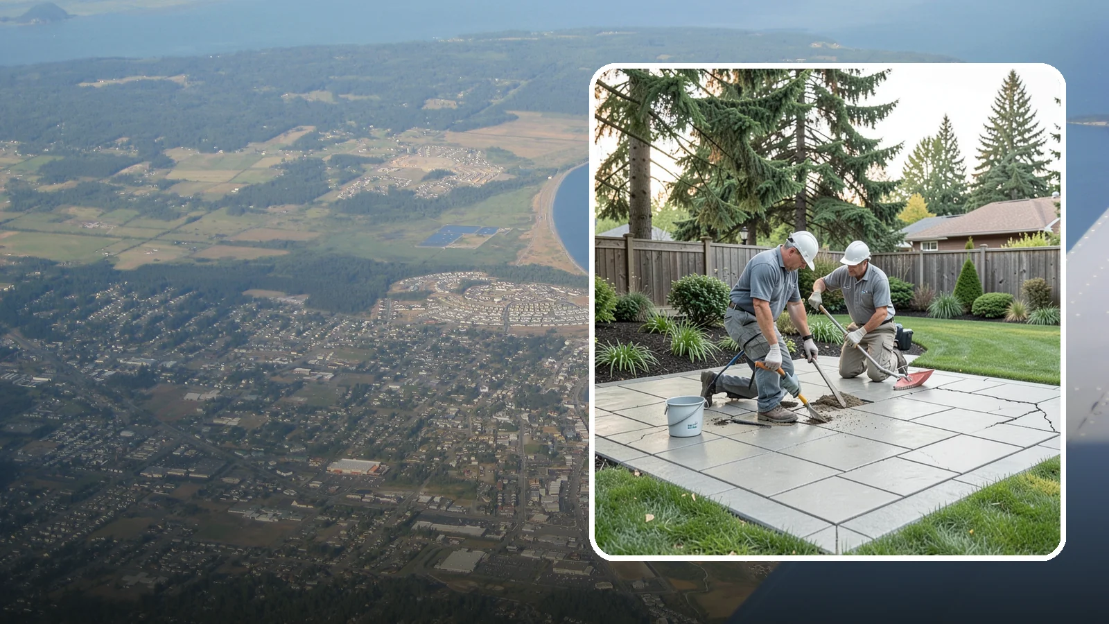 Concrete Repair in Oak Harbor, Island County, WA - We repair cracked, spalled, and settled concrete to restore both safety and appearance before damage spreads.