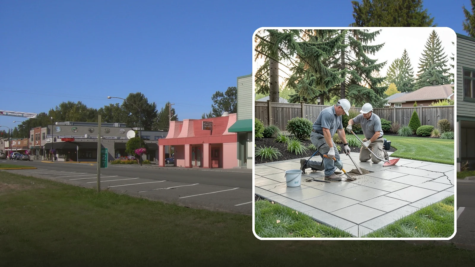 Concrete Repair in Snoqualmie, King County, WA - We repair cracked, spalled, and settled concrete to restore both safety and appearance before damage spreads.