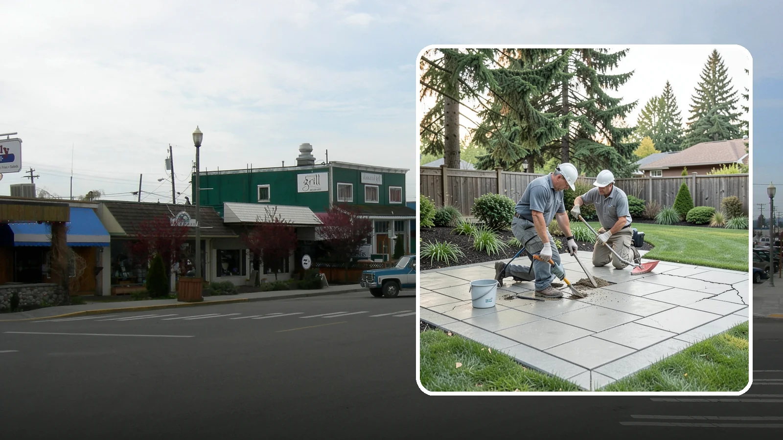 Concrete Repair in Stanwood, Snohomish County, WA - We repair cracked, spalled, and settled concrete to restore both safety and appearance before damage spreads.