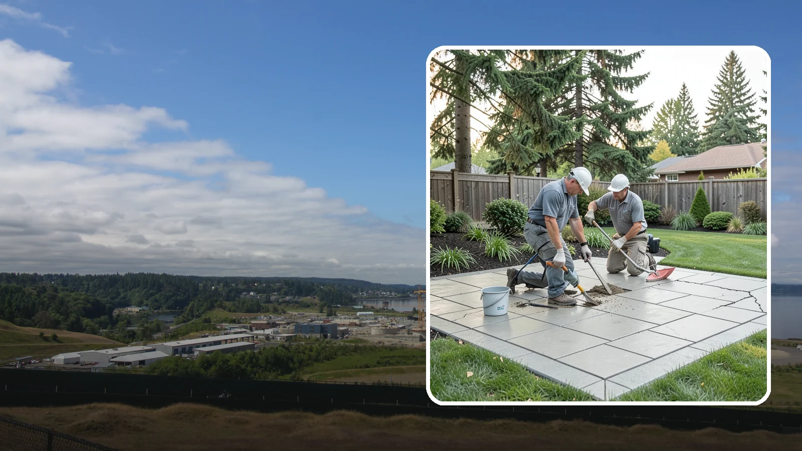 Concrete Repair in University Place, Pierce County, WA - We repair cracked, spalled, and settled concrete to restore both safety and appearance before damage spreads.
