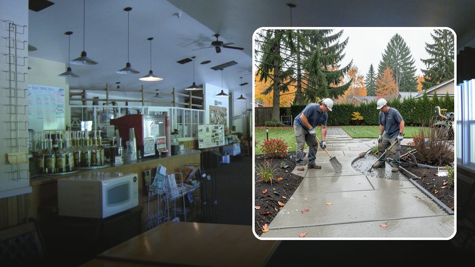 Concrete Walkway Installation in Black Diamond, King County, WA - We build safe, level concrete walkways with the drainage and slip resistance Pacific Northwest weather demands.