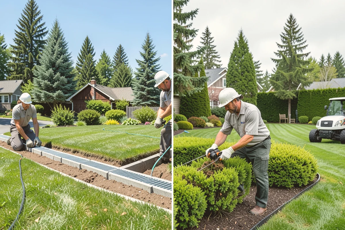 Concrete Walkway Installation in Eatonville, Pierce County, WA - Lay out the path and excavate to firm subgrade