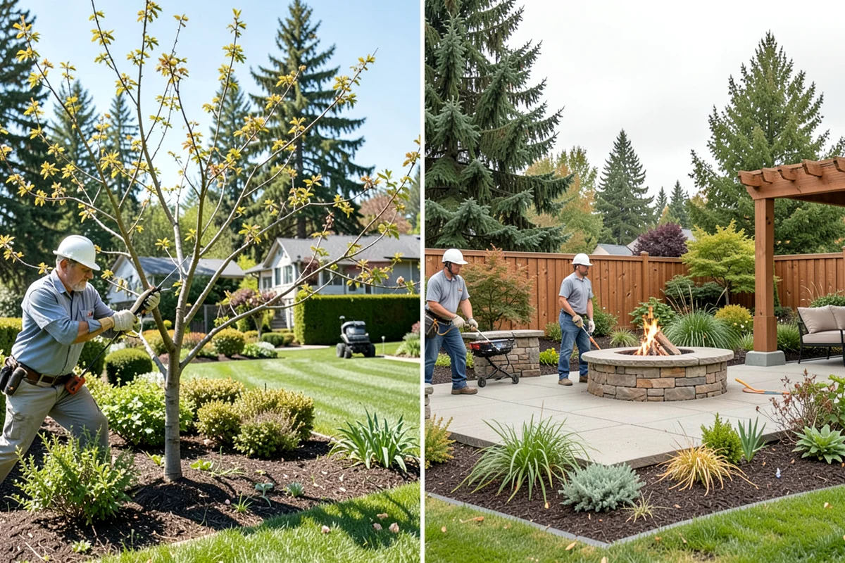 Concrete Walkway Installation in Federal Way, King County, WA - Lay out the path and excavate to firm subgrade
