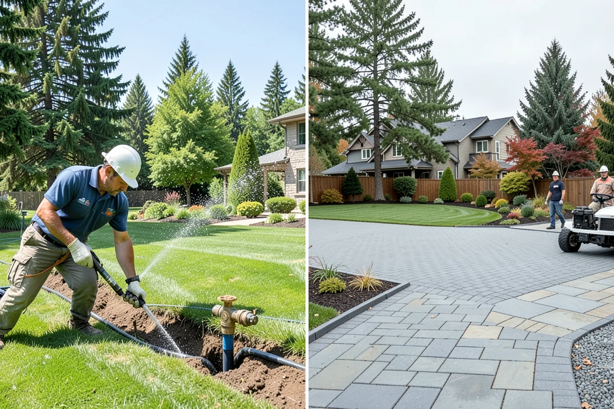 Concrete Walkway Installation in Lakewood, Pierce County, WA - Lay out the path and excavate to firm subgrade