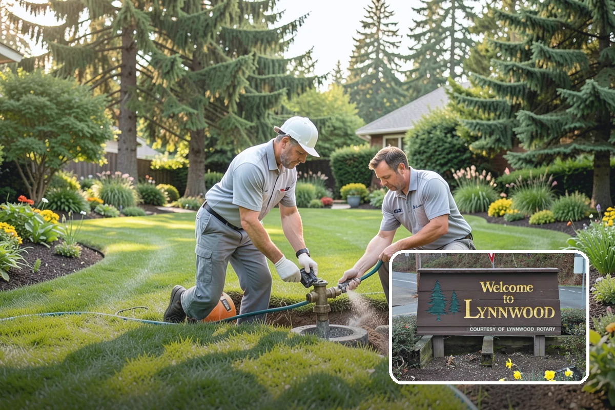 Concrete Walkway Installation in Lynnwood, Snohomish County, WA - Non-slip broom texture improves safety in wet, mossy conditions