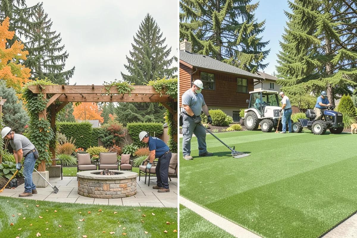 Concrete Walkway Installation in Mount Vernon, Skagit County, WA - Lay out the path and excavate to firm subgrade