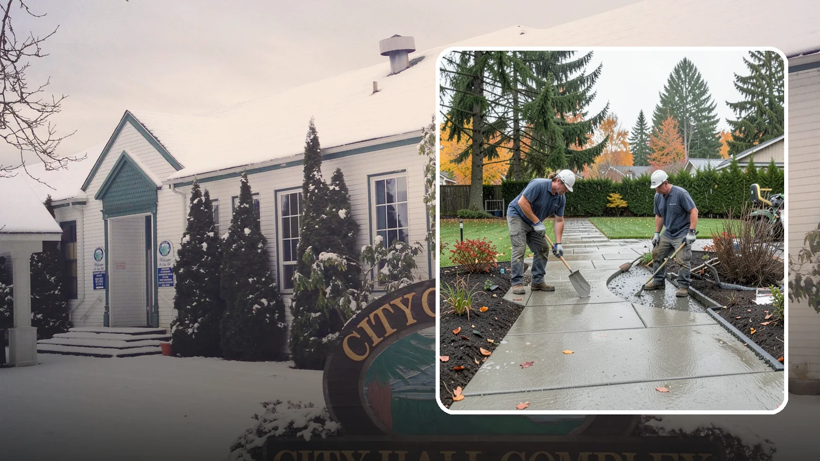 Concrete Walkway Installation in Pacific, King County, WA - We build safe, level concrete walkways with the drainage and slip resistance Pacific Northwest weather demands.