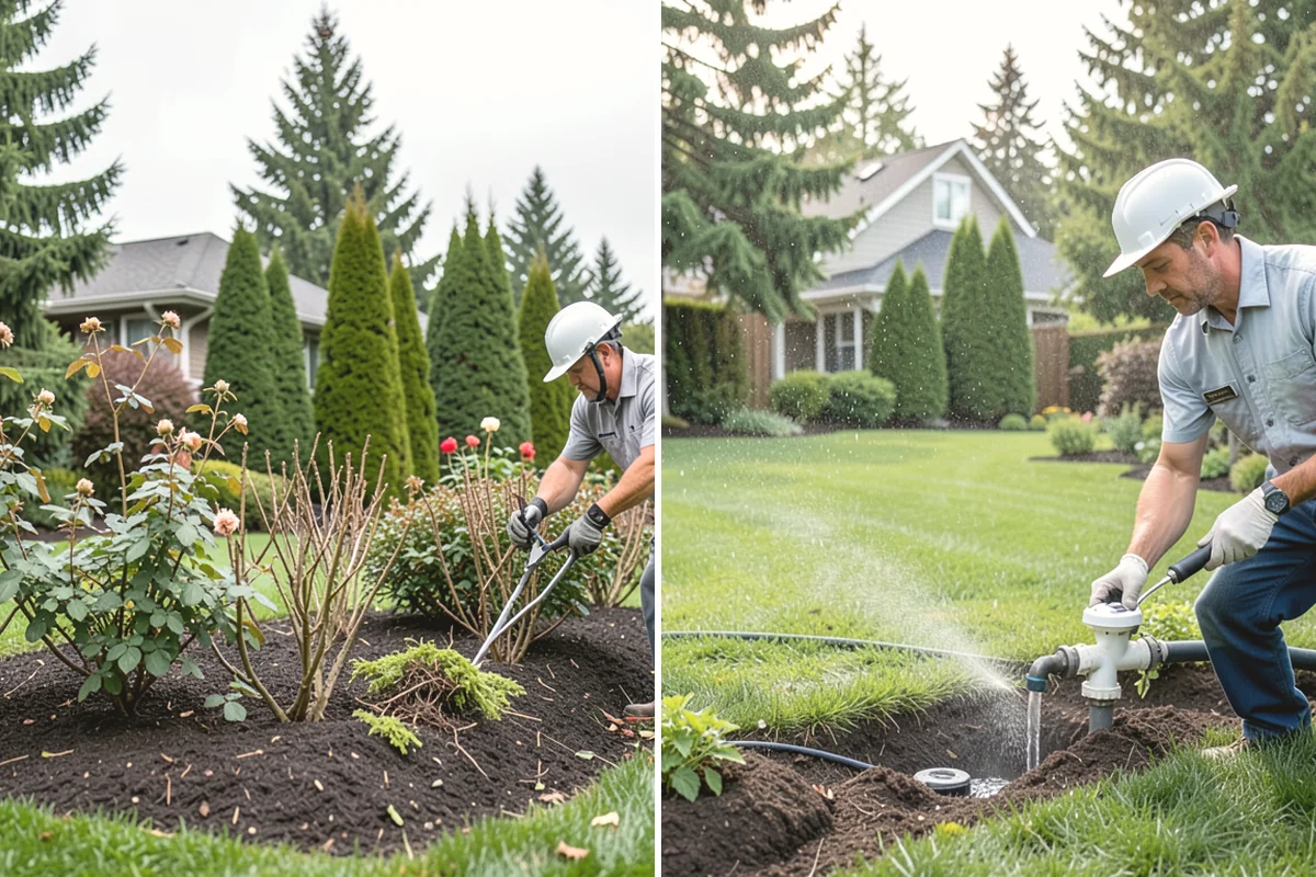 Concrete Walkway Installation in Ruston, Pierce County, WA - Lay out the path and excavate to firm subgrade