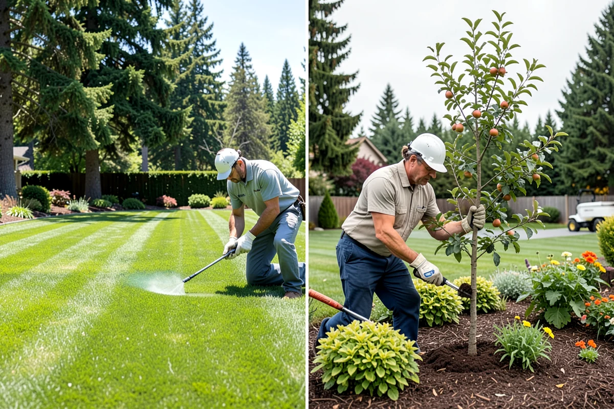 Concrete Walkway Installation in SeaTac, King County, WA - Lay out the path and excavate to firm subgrade