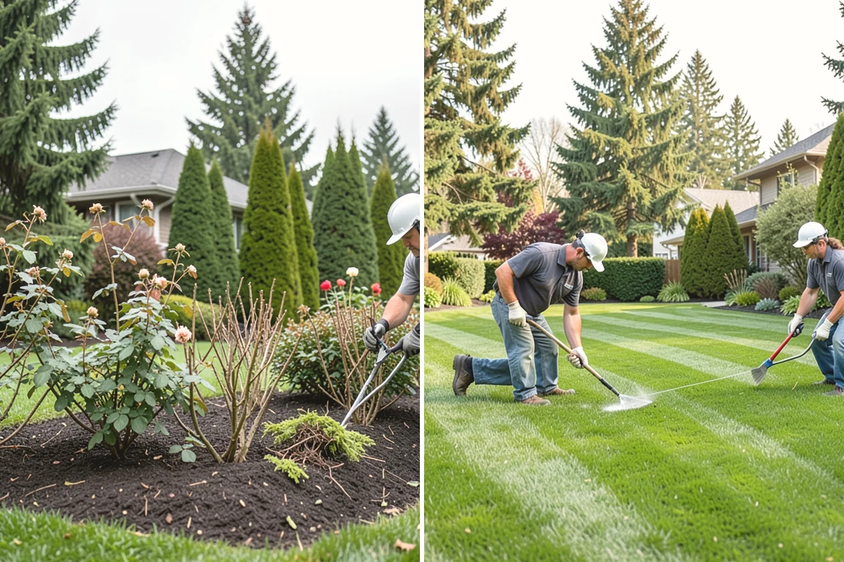 Concrete Walkway Installation in Steilacoom, Pierce County, WA - Lay out the path and excavate to firm subgrade
