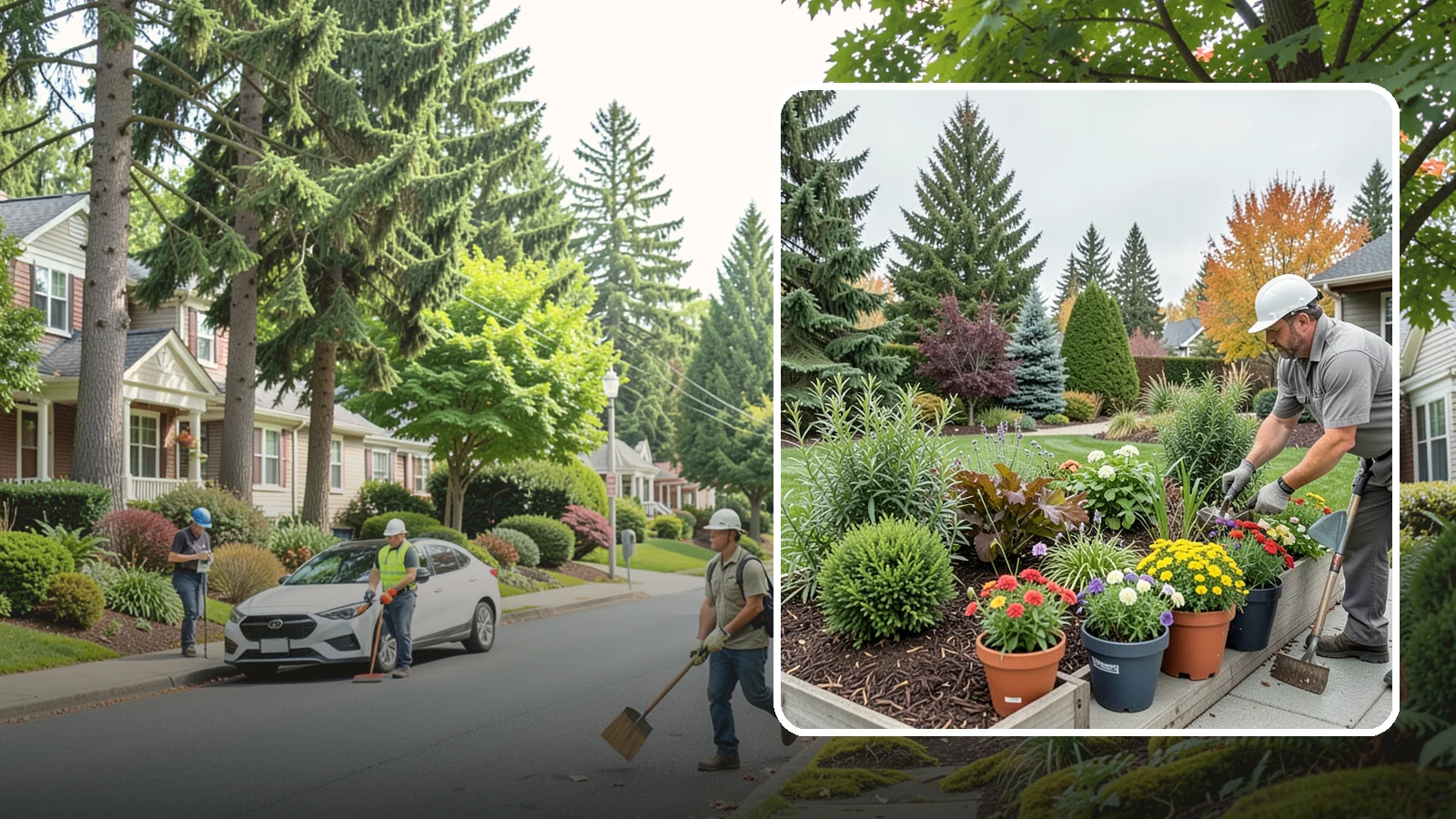 Container Gardening in Beaux Arts Village, King County, WA - Designed container plantings that bring color and greenery to patios, entries, and small spaces.